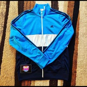 Men’s L Vintage Adidas Track Full Zip Jacket